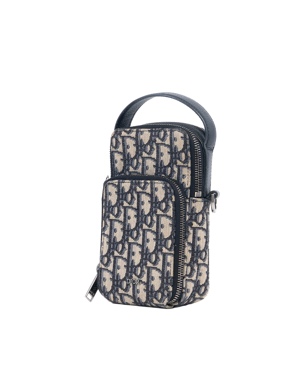 DIOR RIDER POUCH BLUE NAVY OBLIQUE JACUARD SHW 02 BO 0290 4122