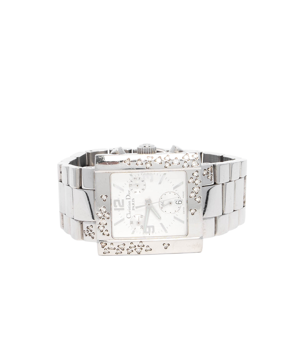 DIOR RIVA WHITE STAINLESS STEEL SHW D2G2A 08933