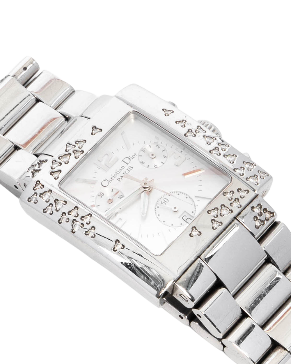 DIOR RIVA WHITE STAINLESS STEEL SHW D2G2A 08937