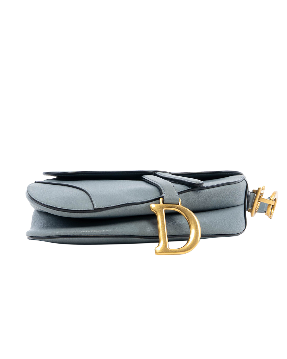 DIOR SADDEL BELT BAG MEDIUM BLUE CALF GHW 05 RU 0222 08315