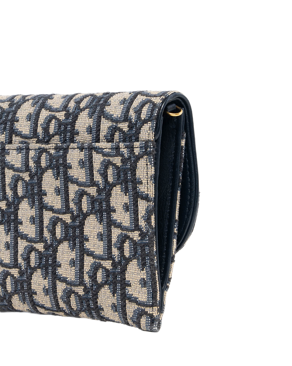 DIOR SADDEL WOC BLUE OBLIQUE JACUARD GHW 46 MA 1211 7153
