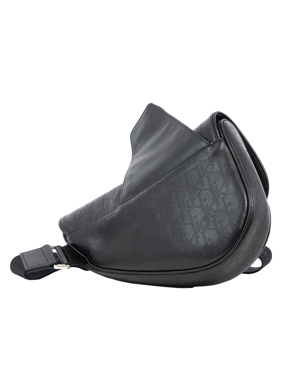 DIOR SADDLE BLACK CALF SHW 16 BO 0253 8317