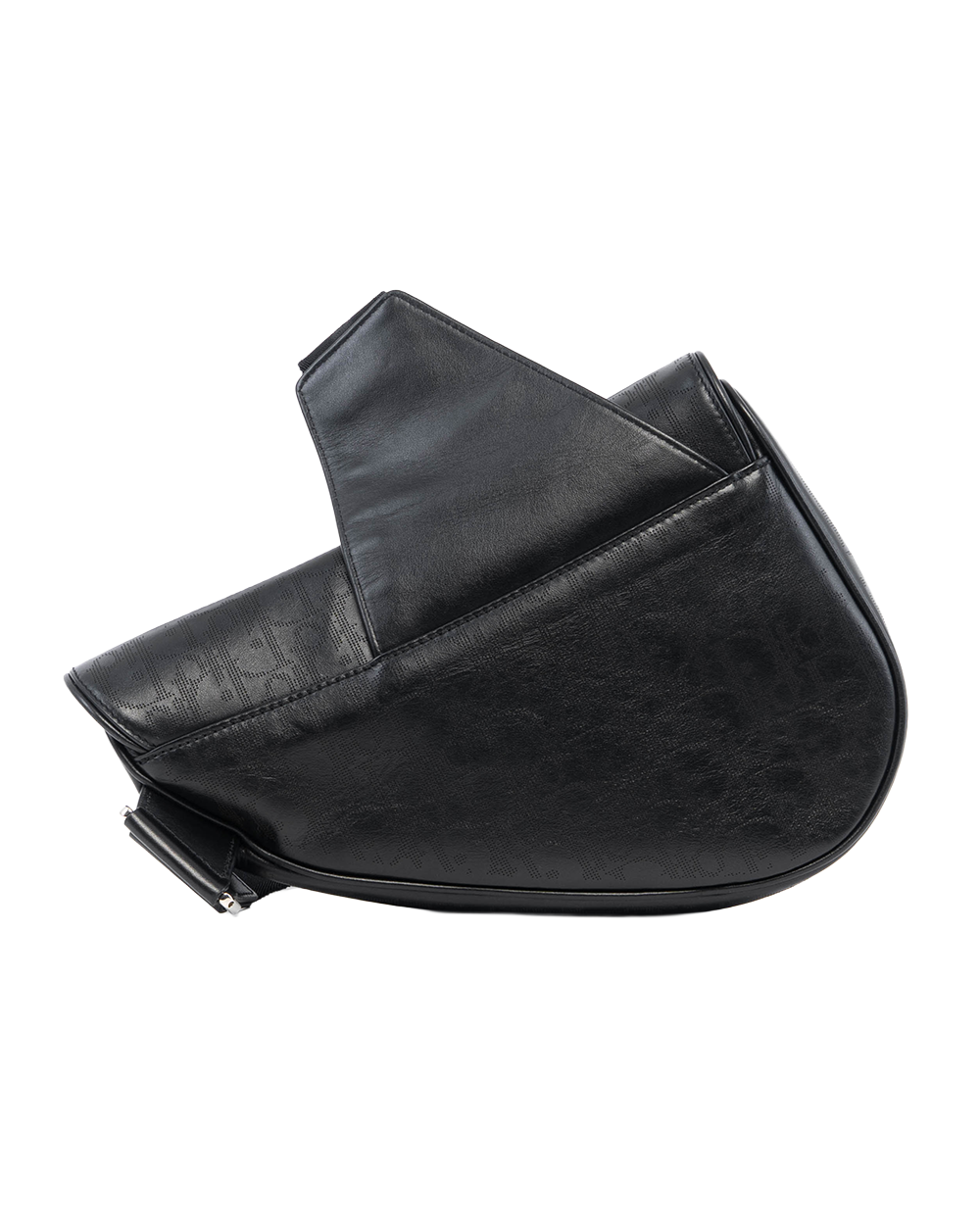 DIOR SADDLE BLACK CALF SHW 16 BO 0253 8318