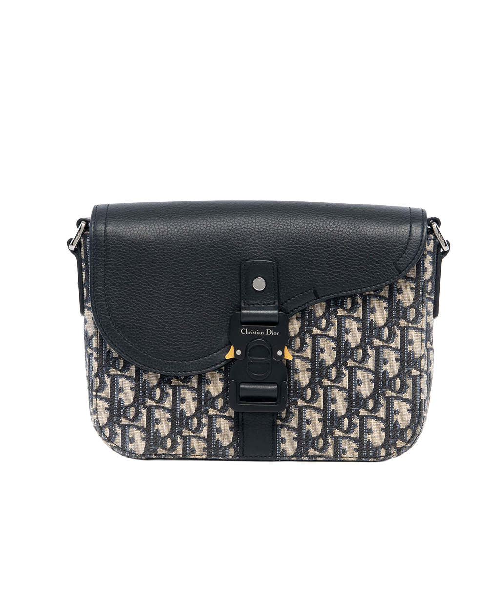 DIOR SADDLE MESSENGER BLUE OBLIQUE JACUARD SHW 21 BO 0233 5054