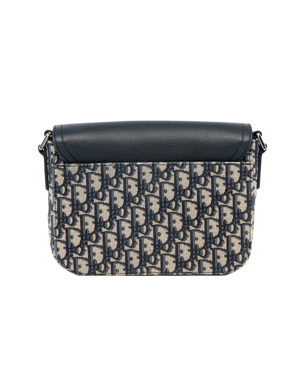 DIOR SADDLE MESSENGER BLUE OBLIQUE JACUARD SHW 21 BO 0233 5057