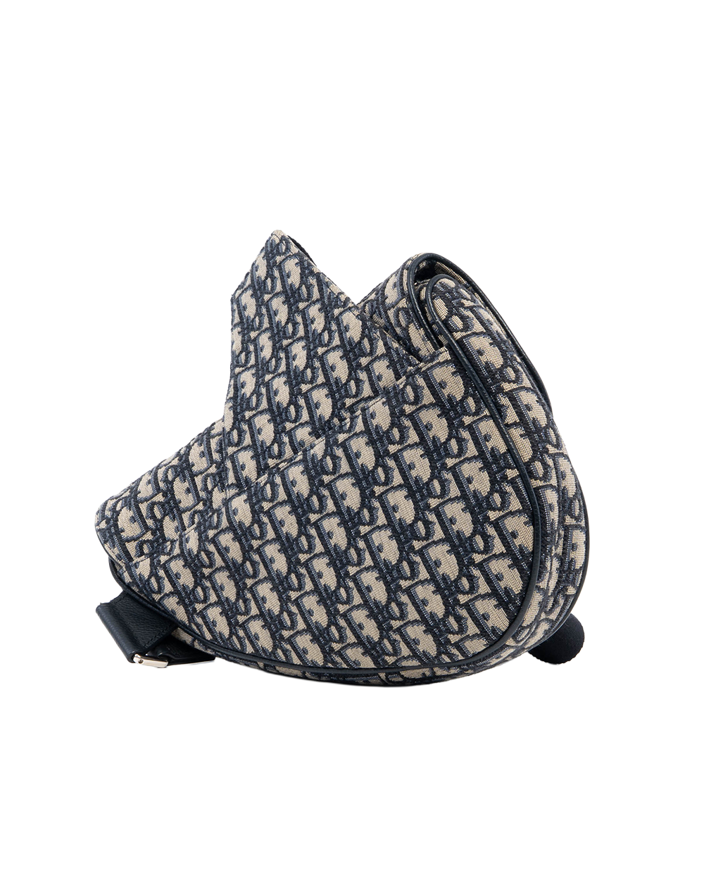 DIOR SADDLE NAVY OBLIQUE JACUARD SHW 26 BO 1220 8081