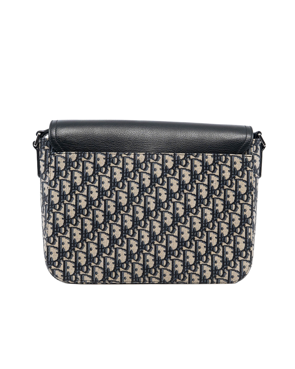 DIOR SADDLE POUCH MEDIUM NAVY OBLIQUE JACUARD SHW 11 BO 0292 01457
