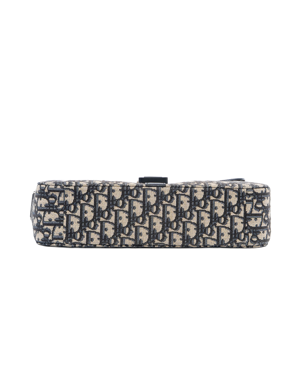 DIOR SADDLE POUCH MEDIUM NAVY OBLIQUE JACUARD SHW 11 BO 0292 01458