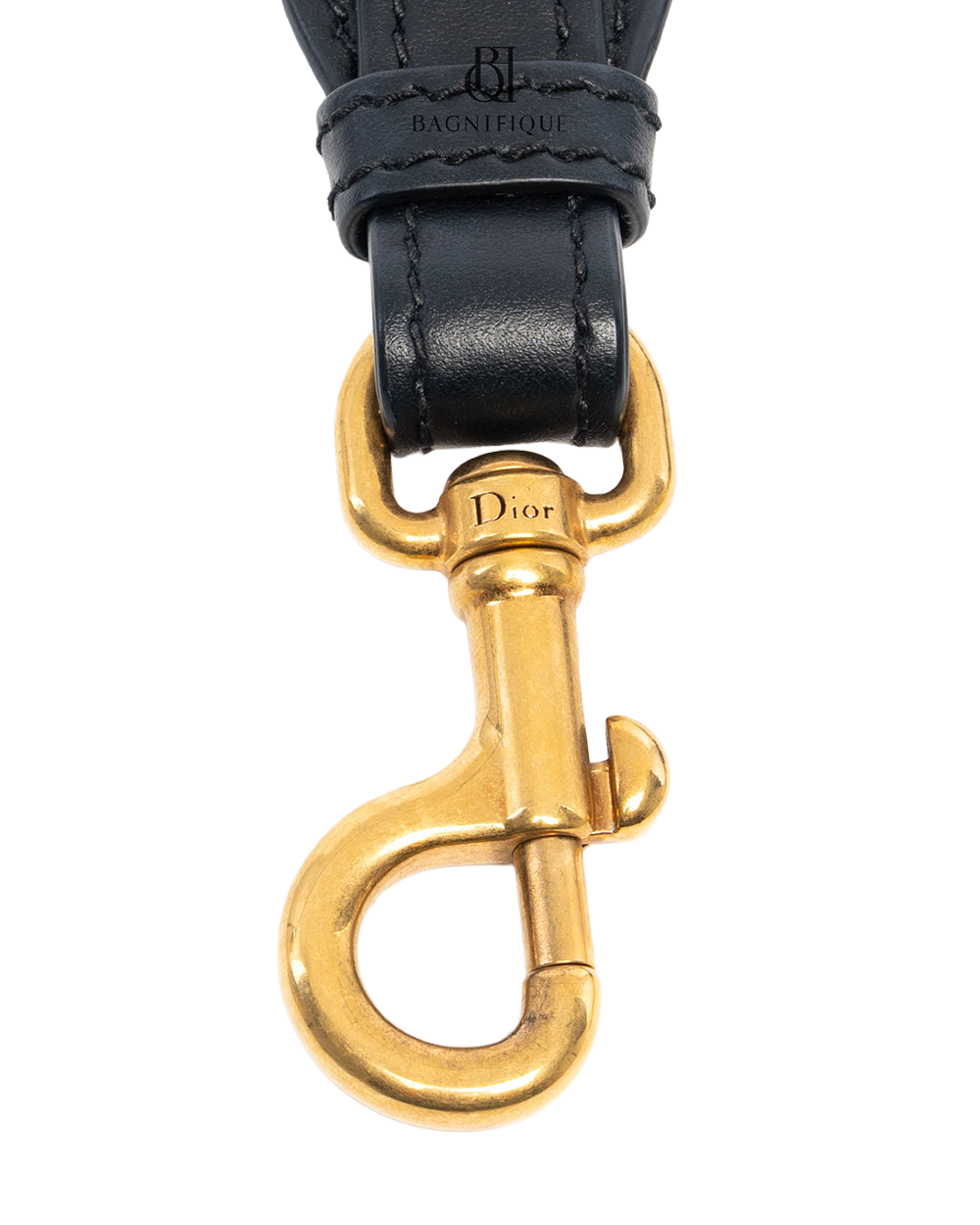 DIOR STRAP BLUE OBLIQUE JACUARD GHW 7345