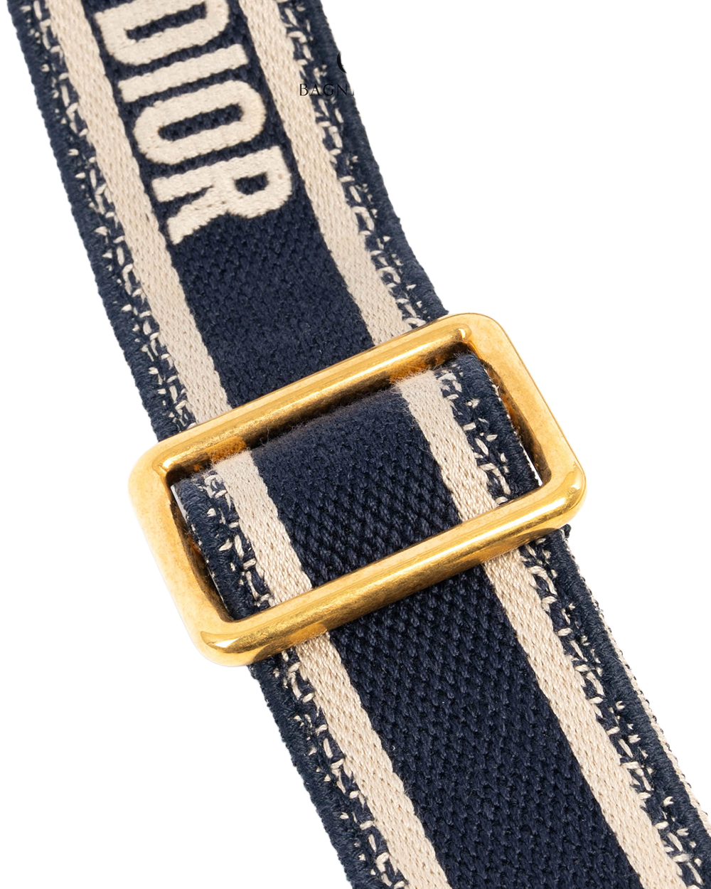 DIOR STRAP BLUE OBLIQUE JACUARD GHW 7347