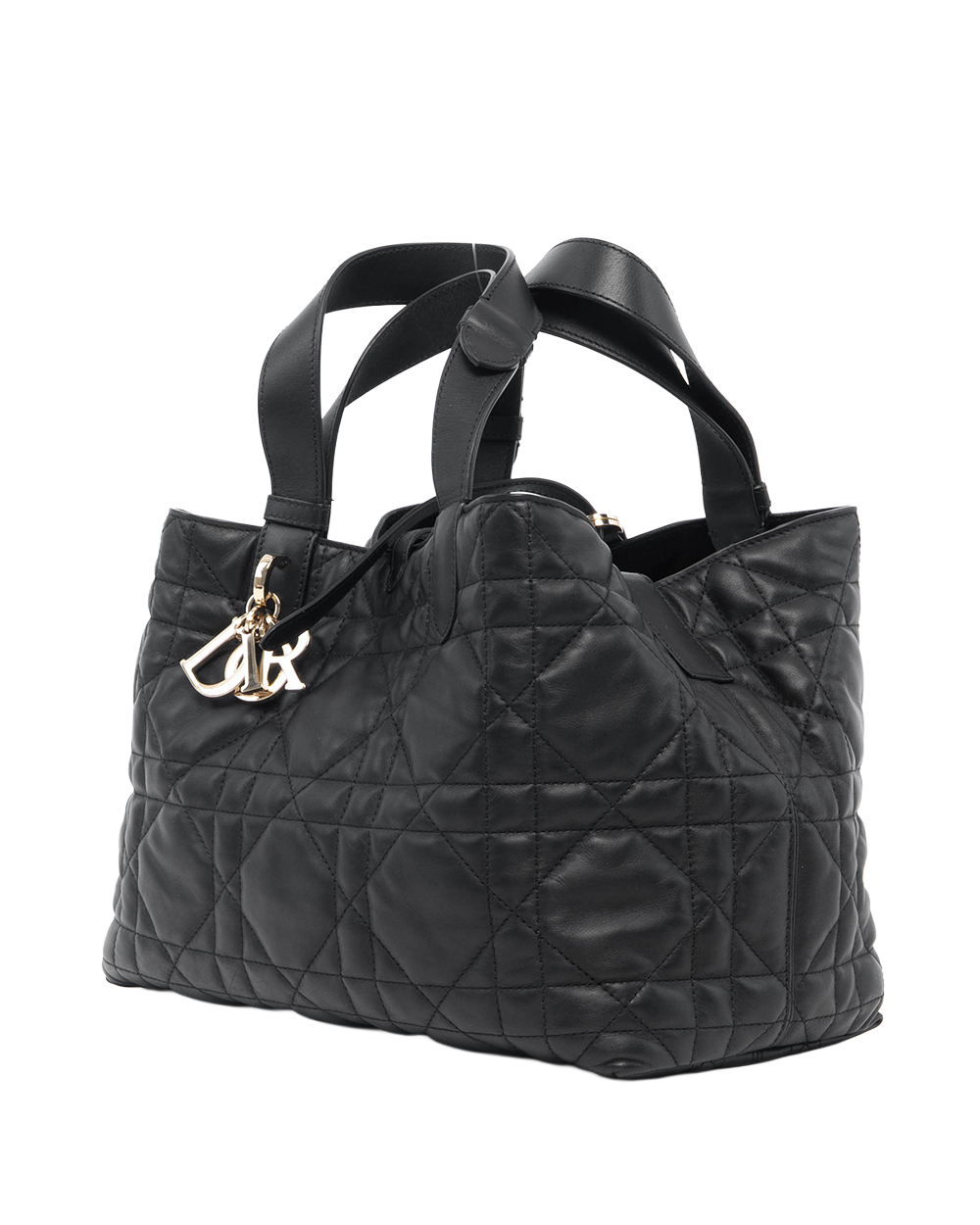 DIOR TOUJOURS BAG MEDIUM BLACK LAMB GHW 09 MA 0253 57293