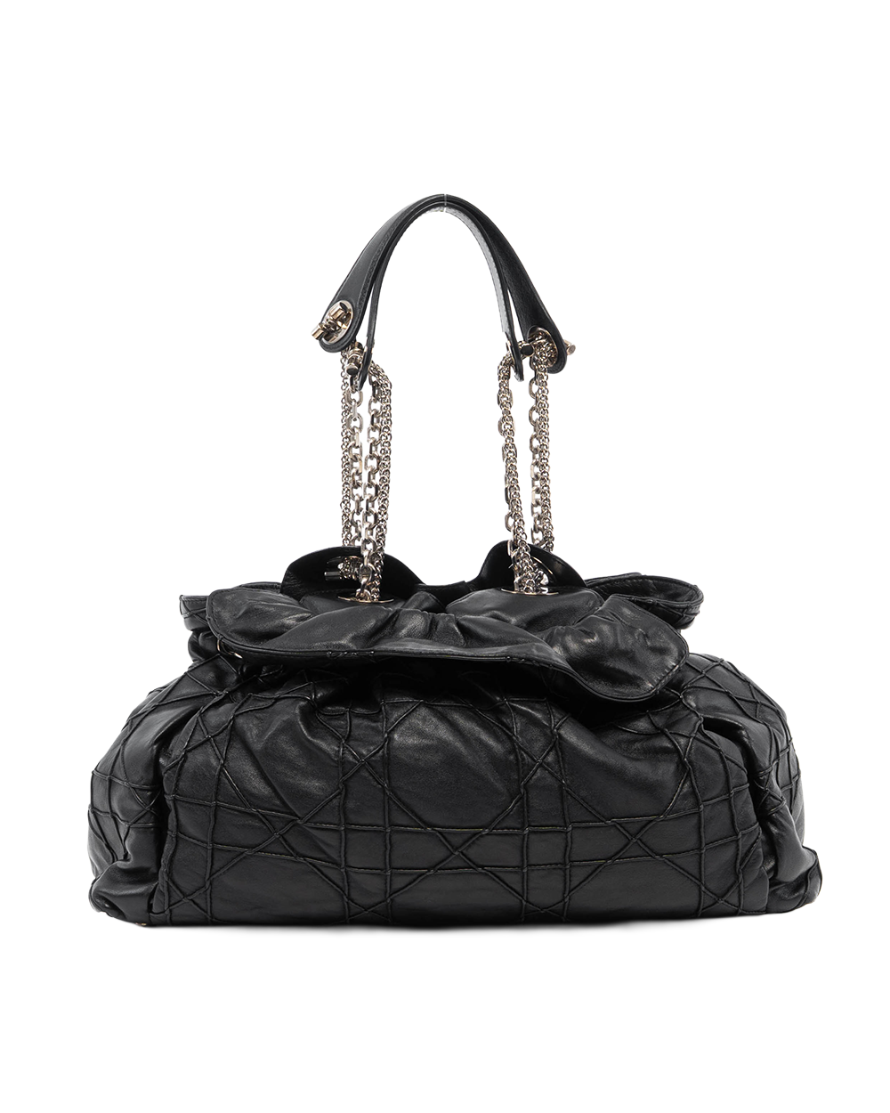 DIOR TRENTE SHOLDER BAG BLACK CALF SHW 02 BO 0029 57240