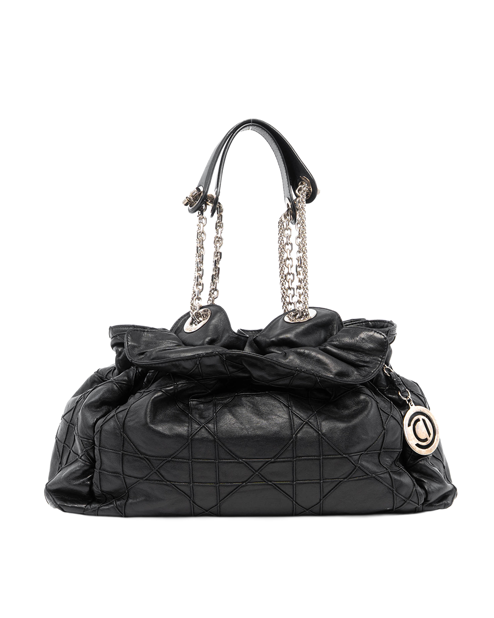 DIOR TRENTE SHOLDER BAG BLACK CALF SHW 02 BO 0029 57243