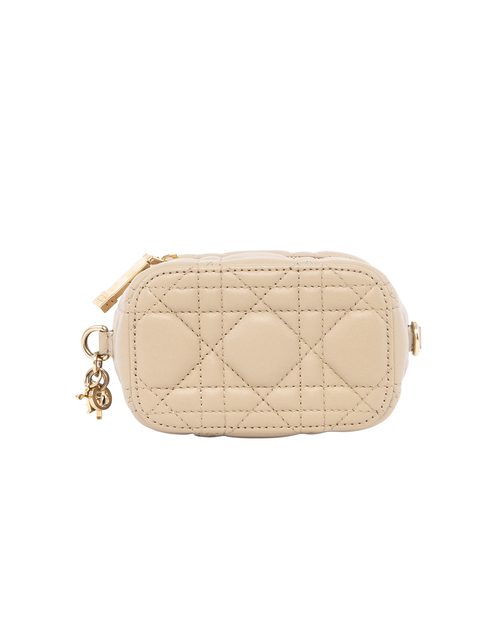 DIOR VANITY MICRO BEIGE LAMB GHW 40 MA 0221 5154