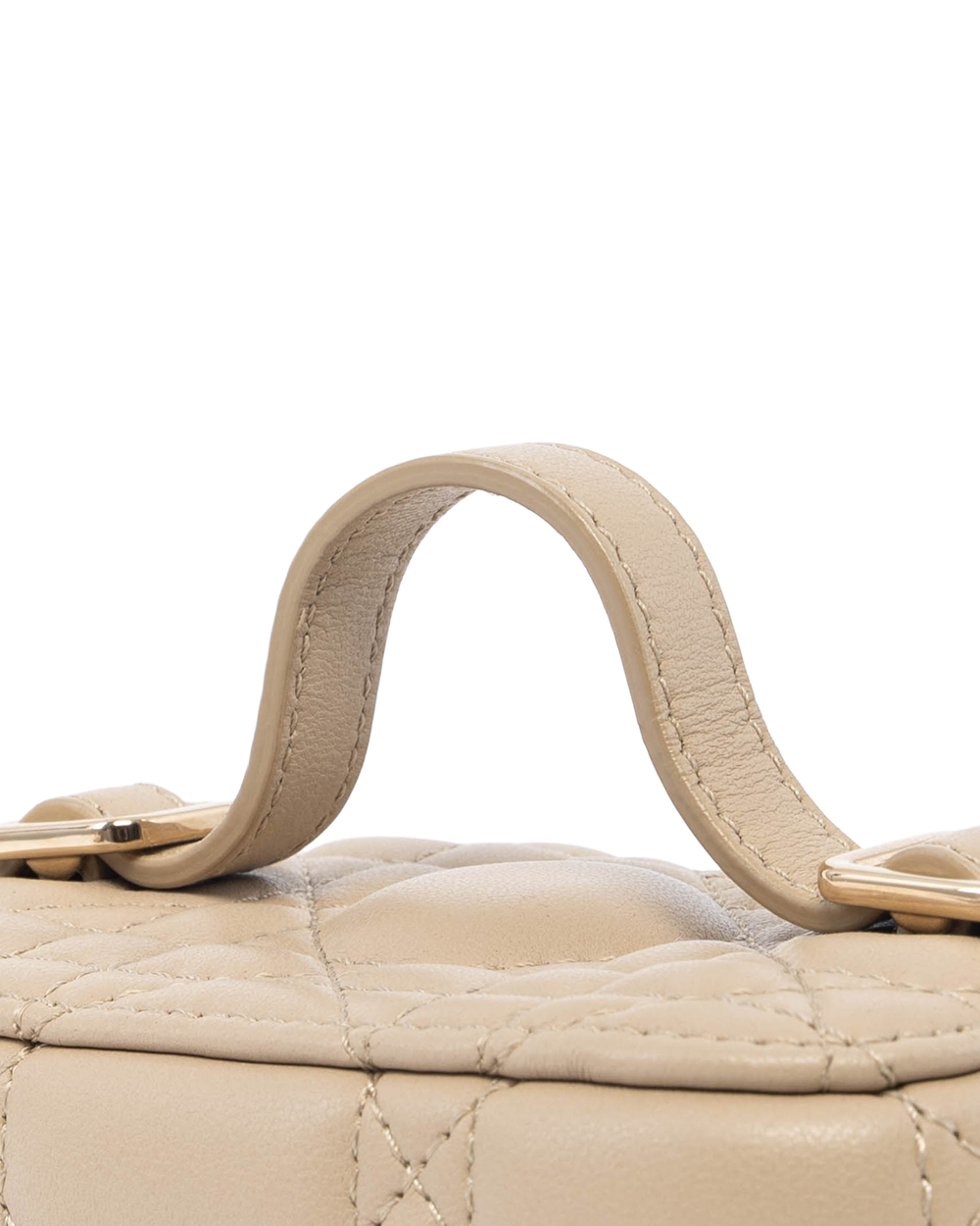 DIOR VANITY MICRO BEIGE LAMB GHW 40 MA 0221 5157