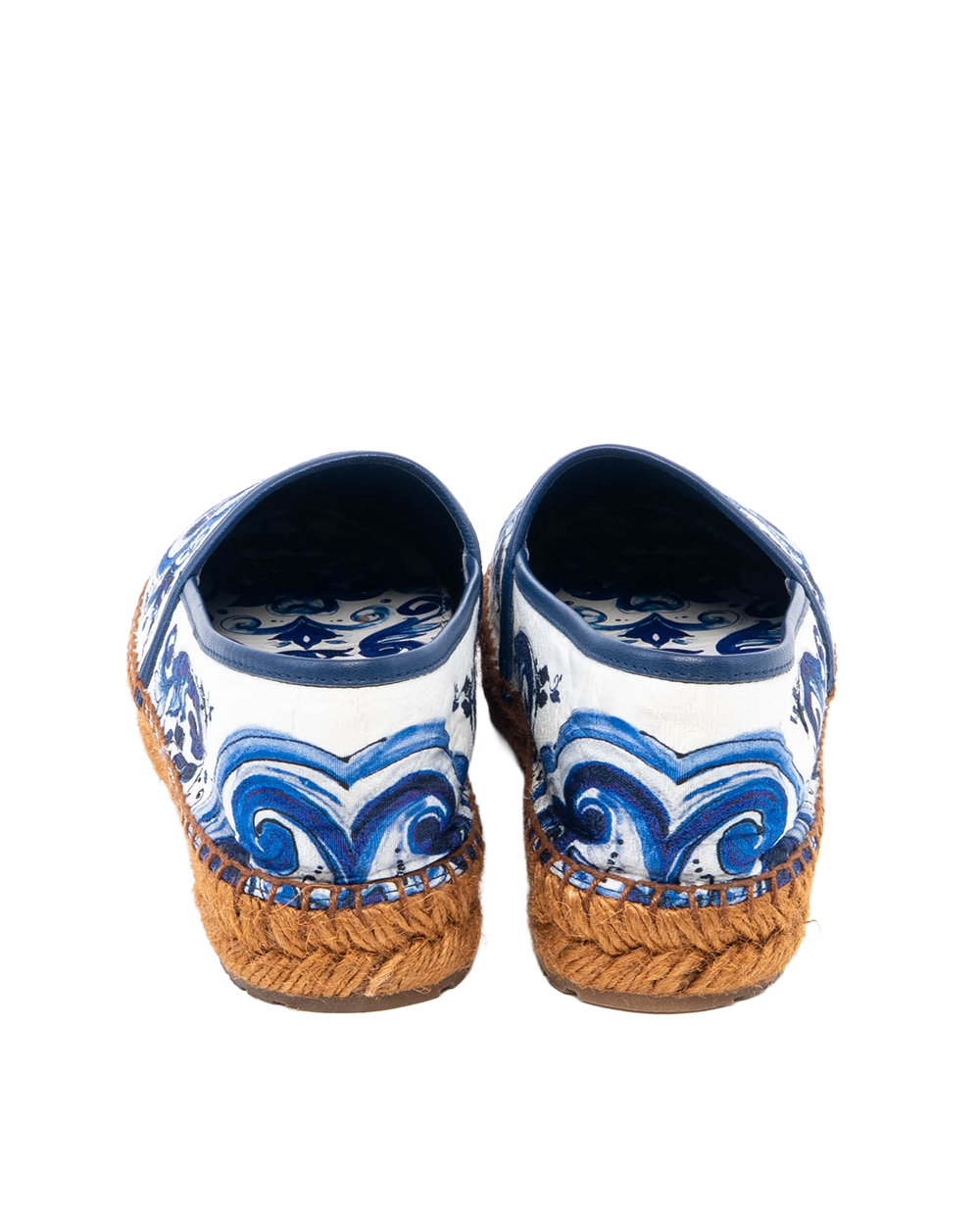 DOLCE&GABBANA ESPADRILLES 37 BLUE CE0119 8220