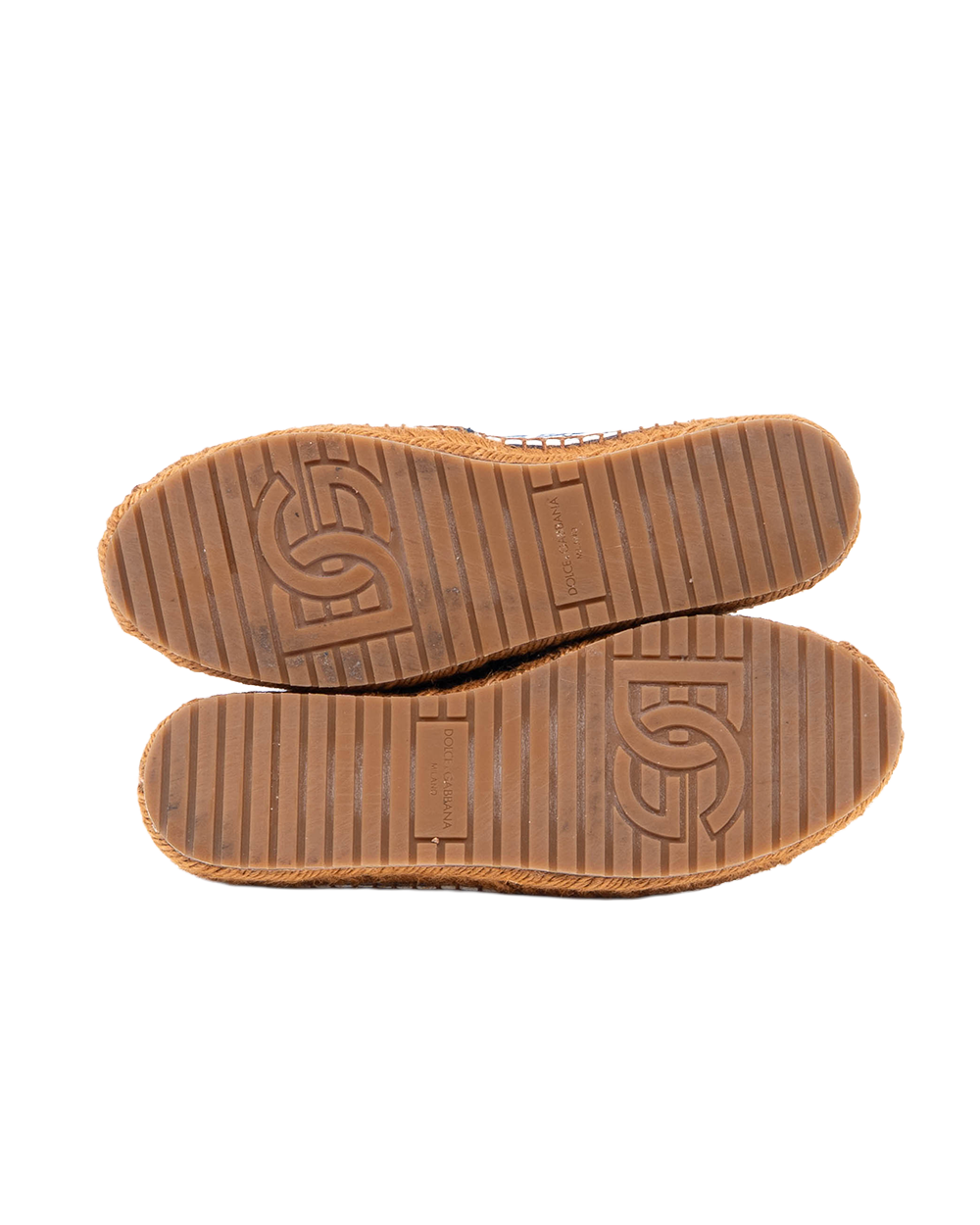 DOLCE&GABBANA ESPADRILLES 37 BLUE CE0119 8221