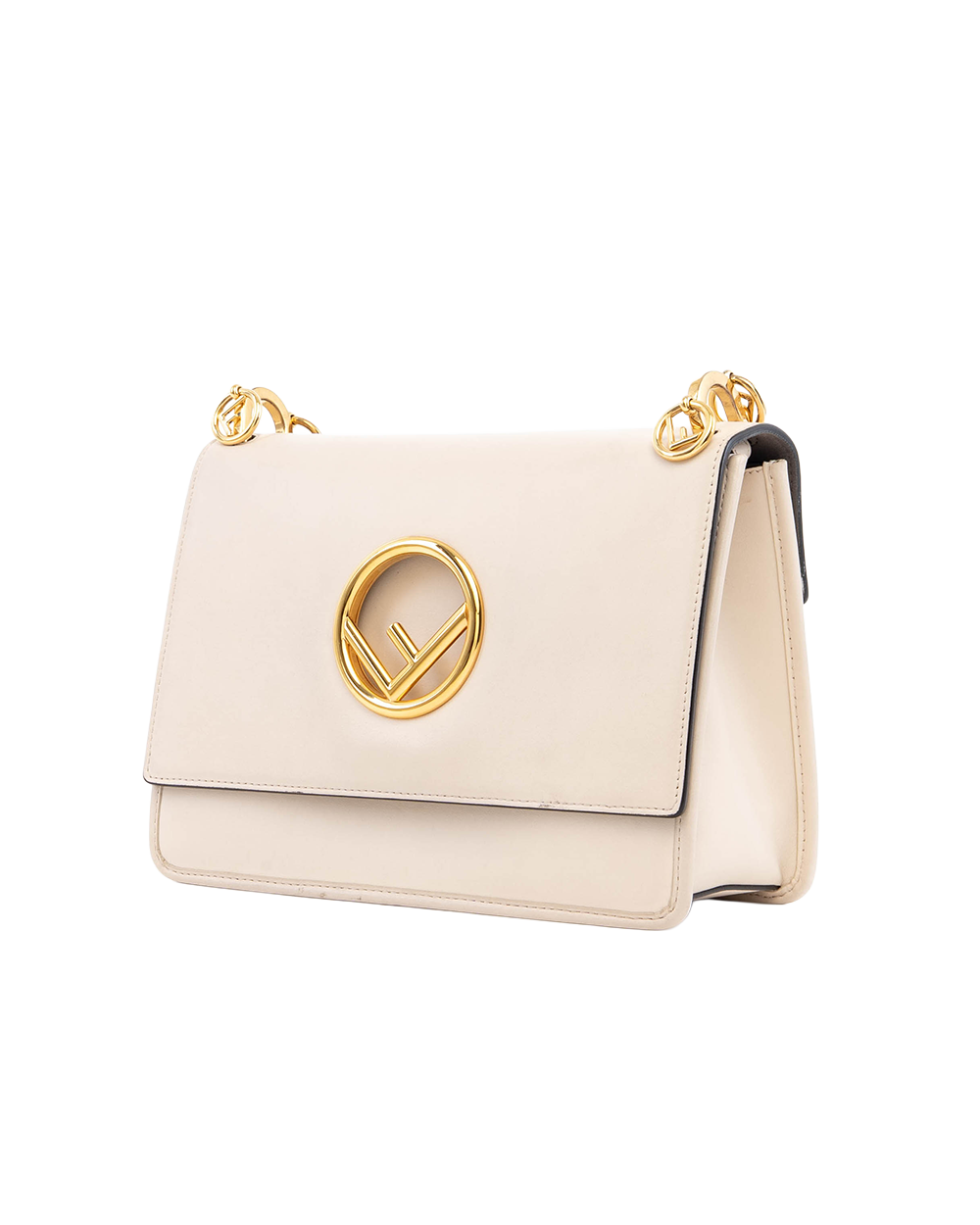 FENDI KAN I WHITE CALF GHW 8BT284 2IH 189 8241 04435