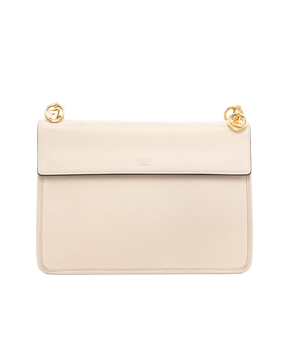 FENDI KAN I WHITE CALF GHW 8BT284 2IH 189 8241 04437