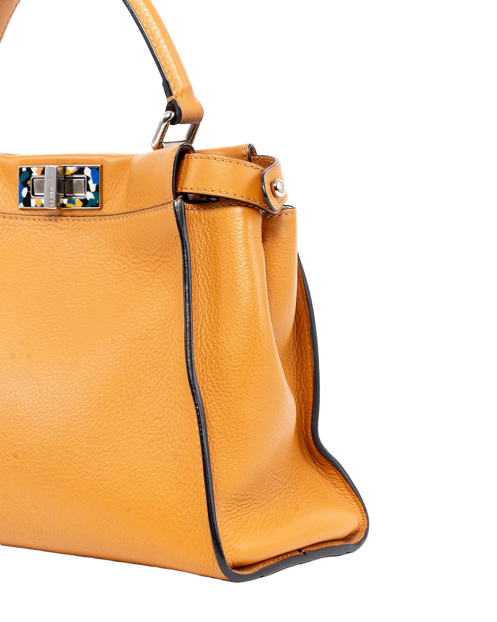 FENDI PIKABOO YELLOW CALF SHW 8 BN290 5ZY 168 8040 01467