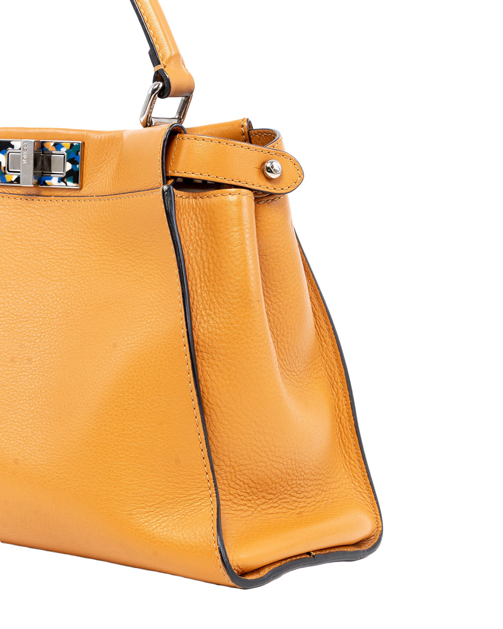 FENDI PIKABOO YELLOW CALF SHW 8 BN290 5ZY 168 8040 01468