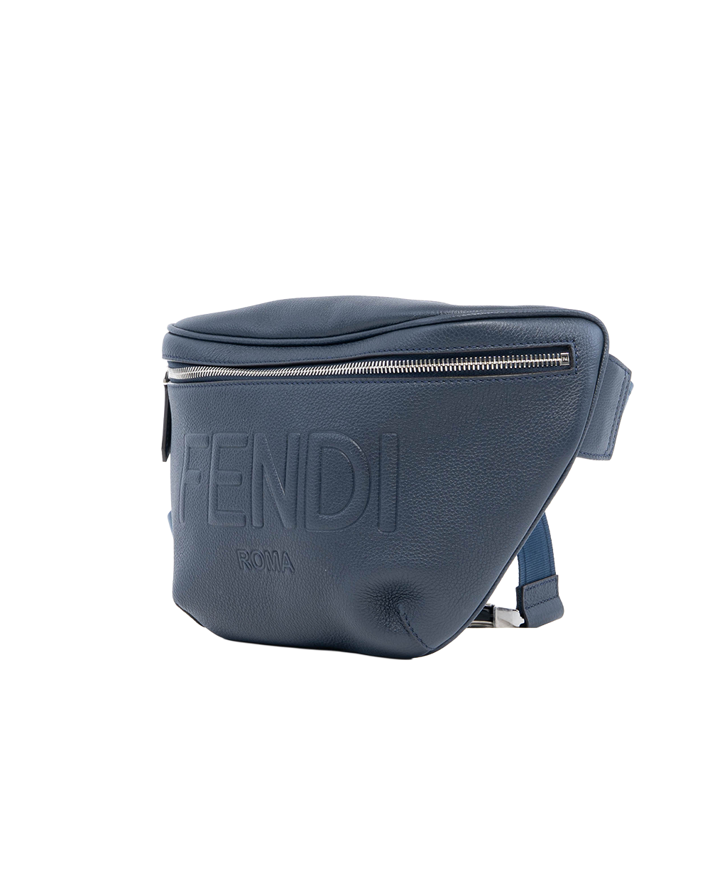 FENDI ROMA BELT BAG BLUE NAVY CALF SHW 7 VA 562 AMAC 248 0501 1262