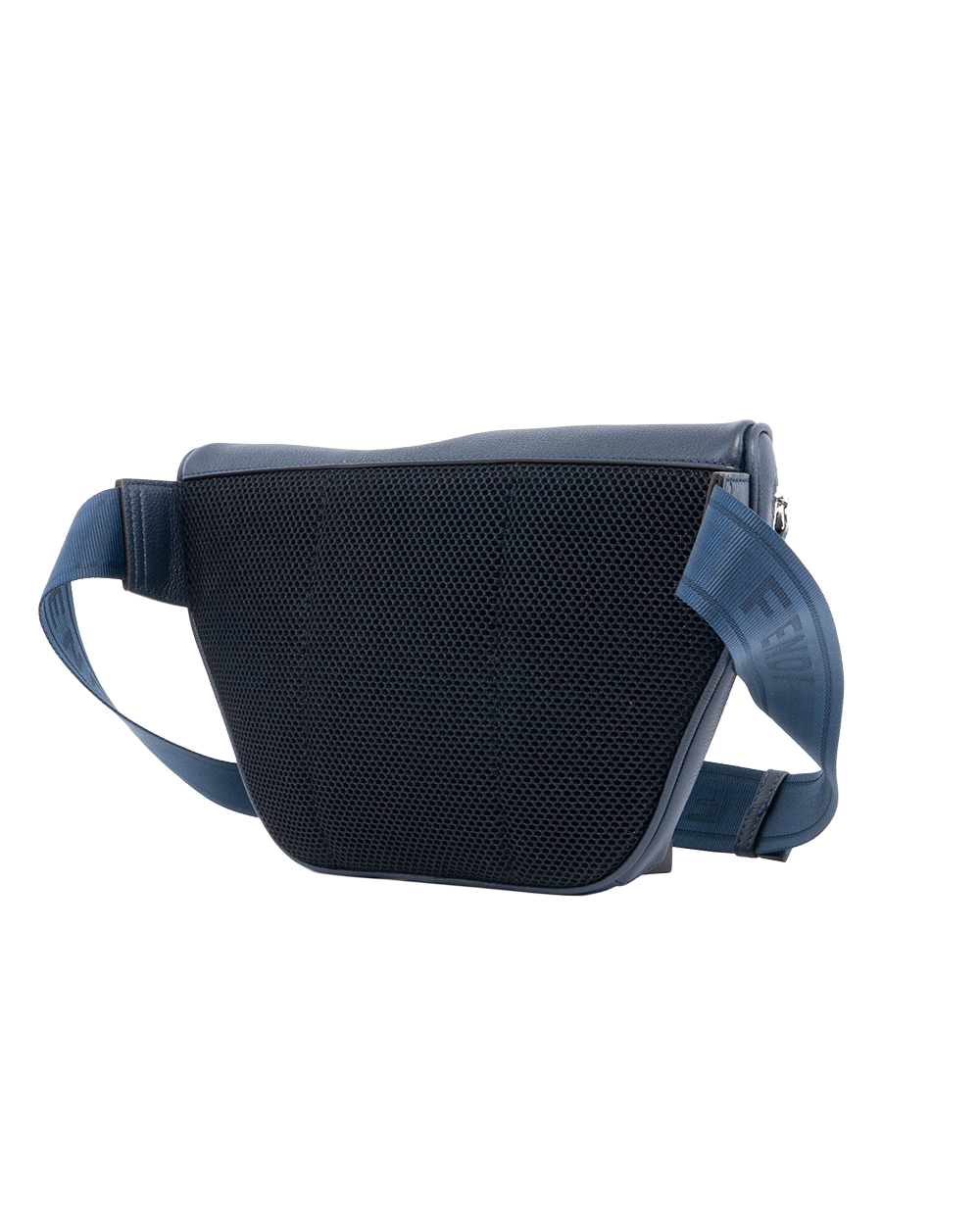 FENDI ROMA BELT BAG BLUE NAVY CALF SHW 7 VA 562 AMAC 248 0501 1263