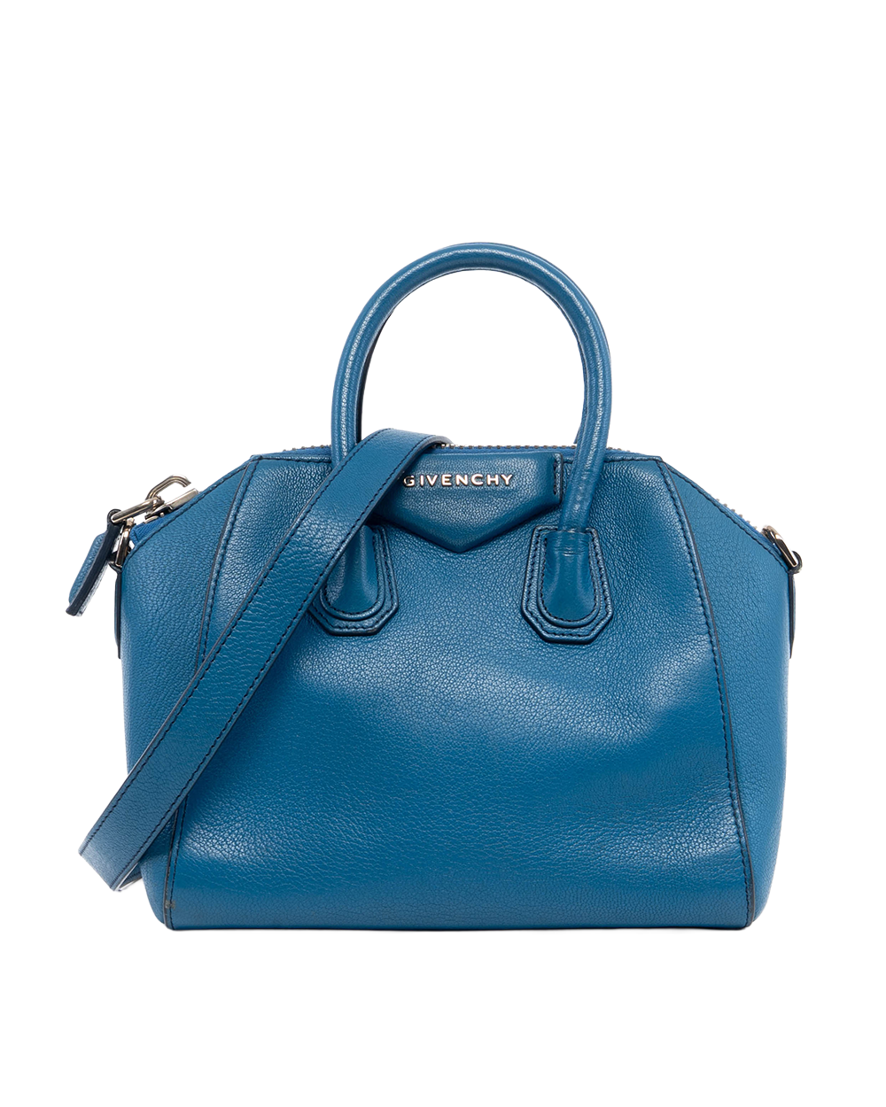 GIVENCHY ANTIGONA BLUE CALF SHW 00211