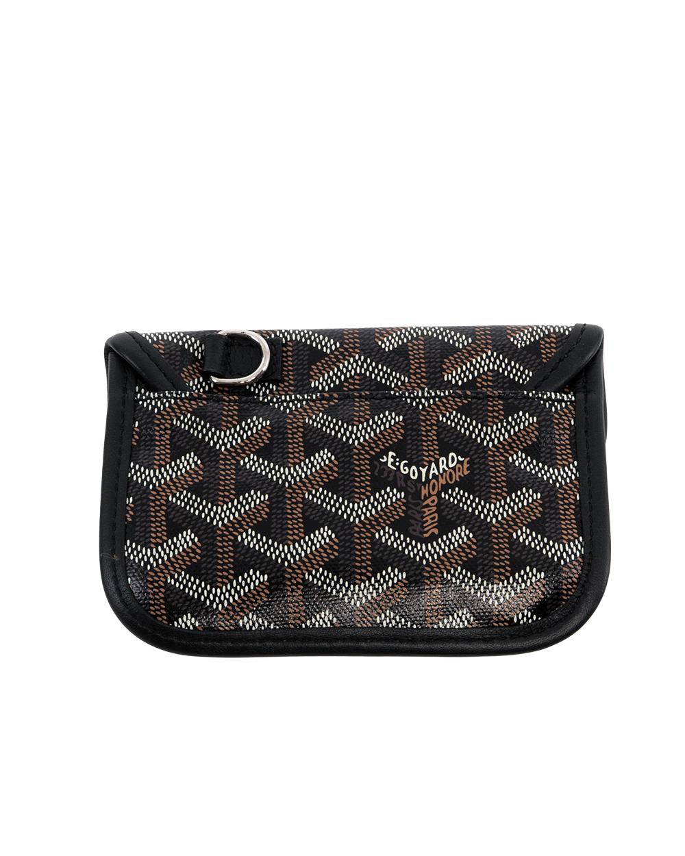 GOYARD ANJOU MINI BLACK CANVAS SHW SUT 020222 00062