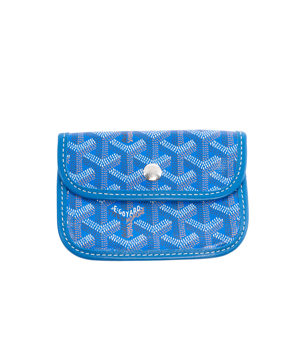 GOYARD ANJOU MINI BLUE CANVAS SHW SOA 120230 2010