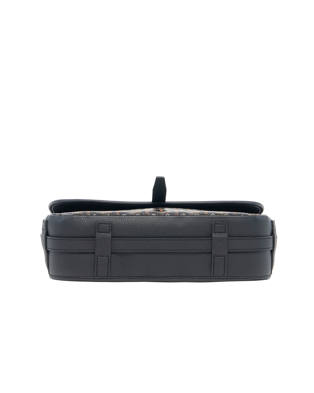 GOYARD BELVEDERE MM BLACK CANVAS SHW MAE020244 5112