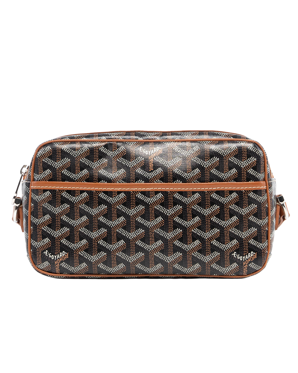 GOYARD CAP VERT BROWN CANVAS SHW SIS 020237 2046