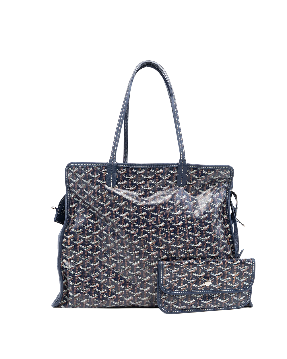 GOYARD HARDY NAVY CANVAS SHW LME 120220 02244