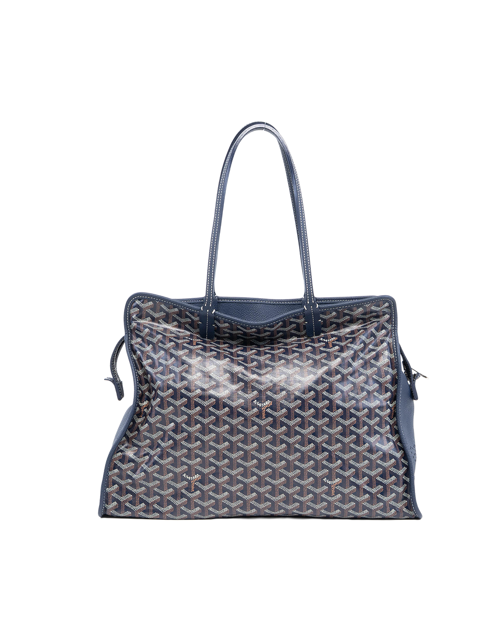 GOYARD HARDY NAVY CANVAS SHW LME 120220 02248