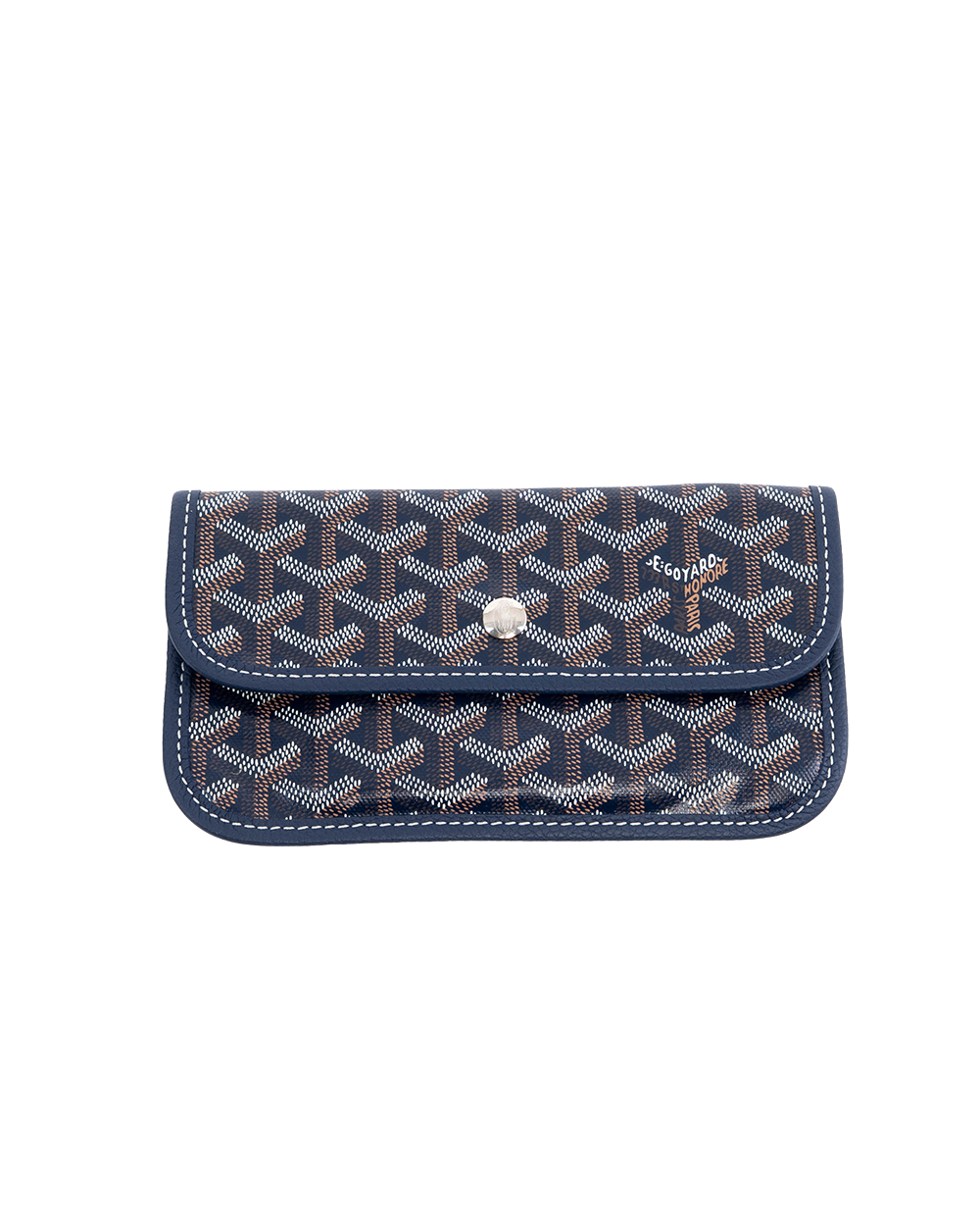 GOYARD HARDY NAVY CANVAS SHW LME 120220 02256