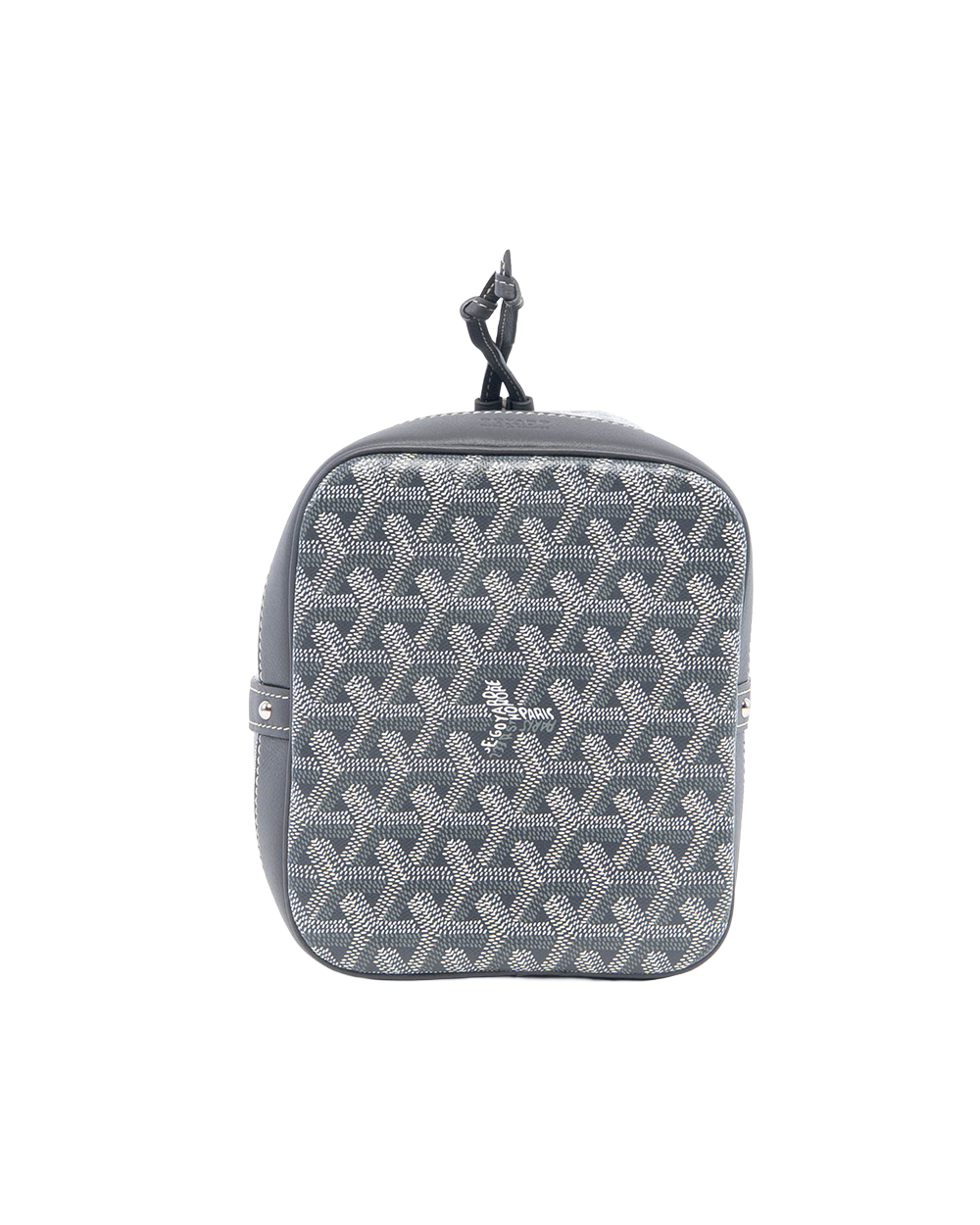 GOYARD PETIT FLOT GREY CANVAS SHW LME 020253 8004