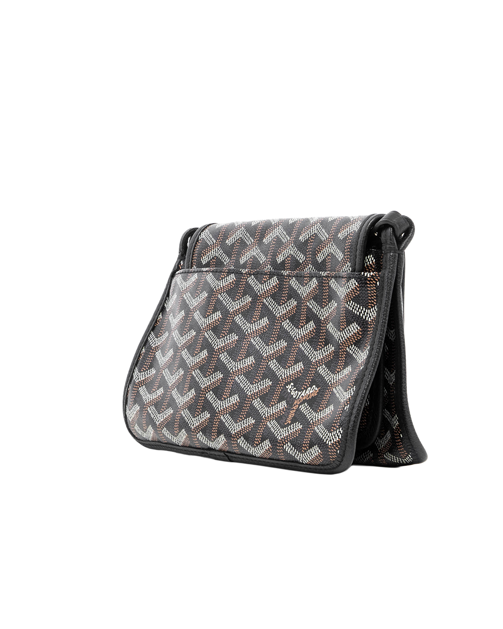 GOYARD PLUMET BLACK CANVAS SHW 05182