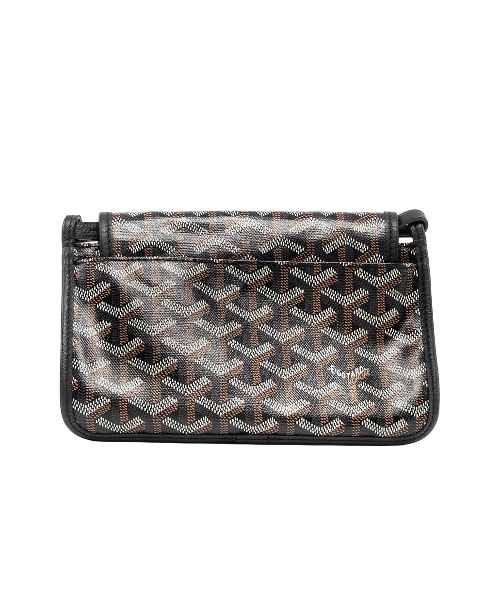 GOYARD PLUMET BLACK CANVAS SHW 05183