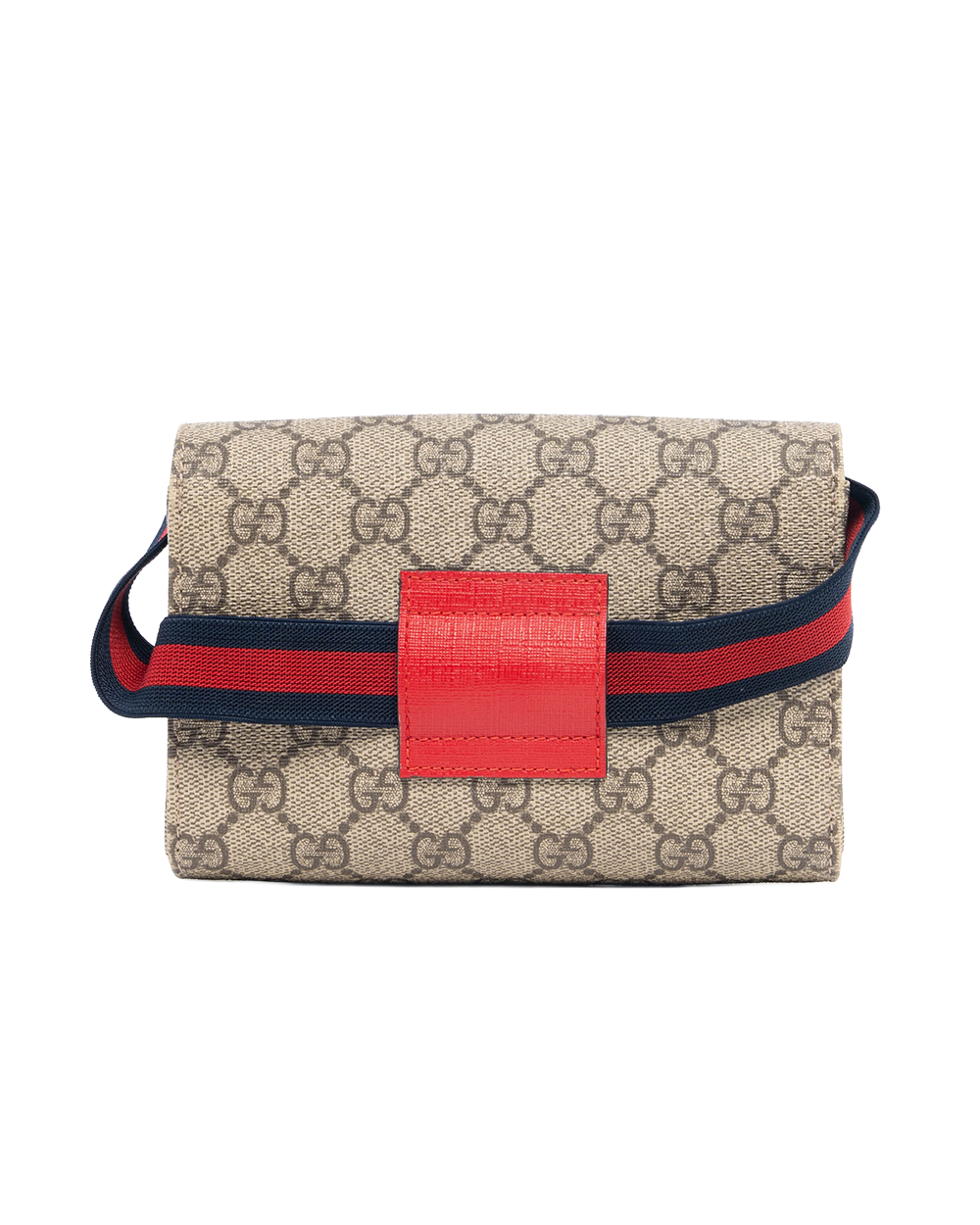 GUCCI BELT BAG BROWN RAINBOW GG MONOGRAM CANVAS SHW 525519 498879 4141