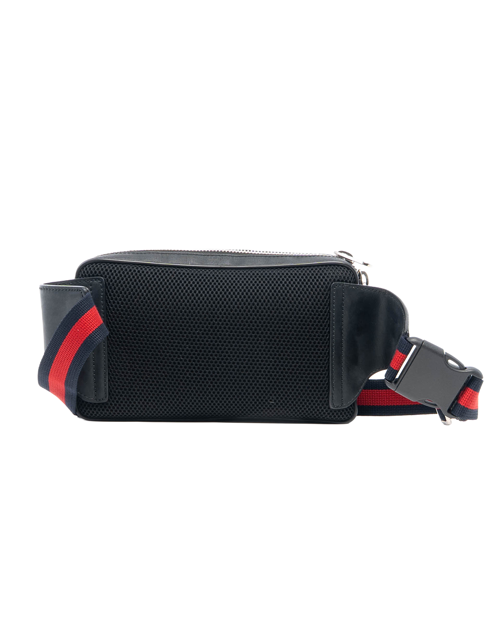 GUCCI BELT BAG CAMERA BLACK GG MONOGRAM CANVAS SHW 474293 200047 0783
