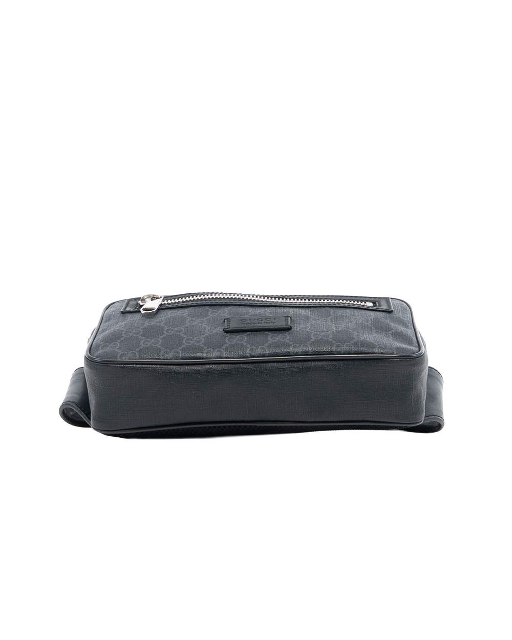 GUCCI BELT BAG CAMERA BLACK GG MONOGRAM CANVAS SHW 474293 200047 0784