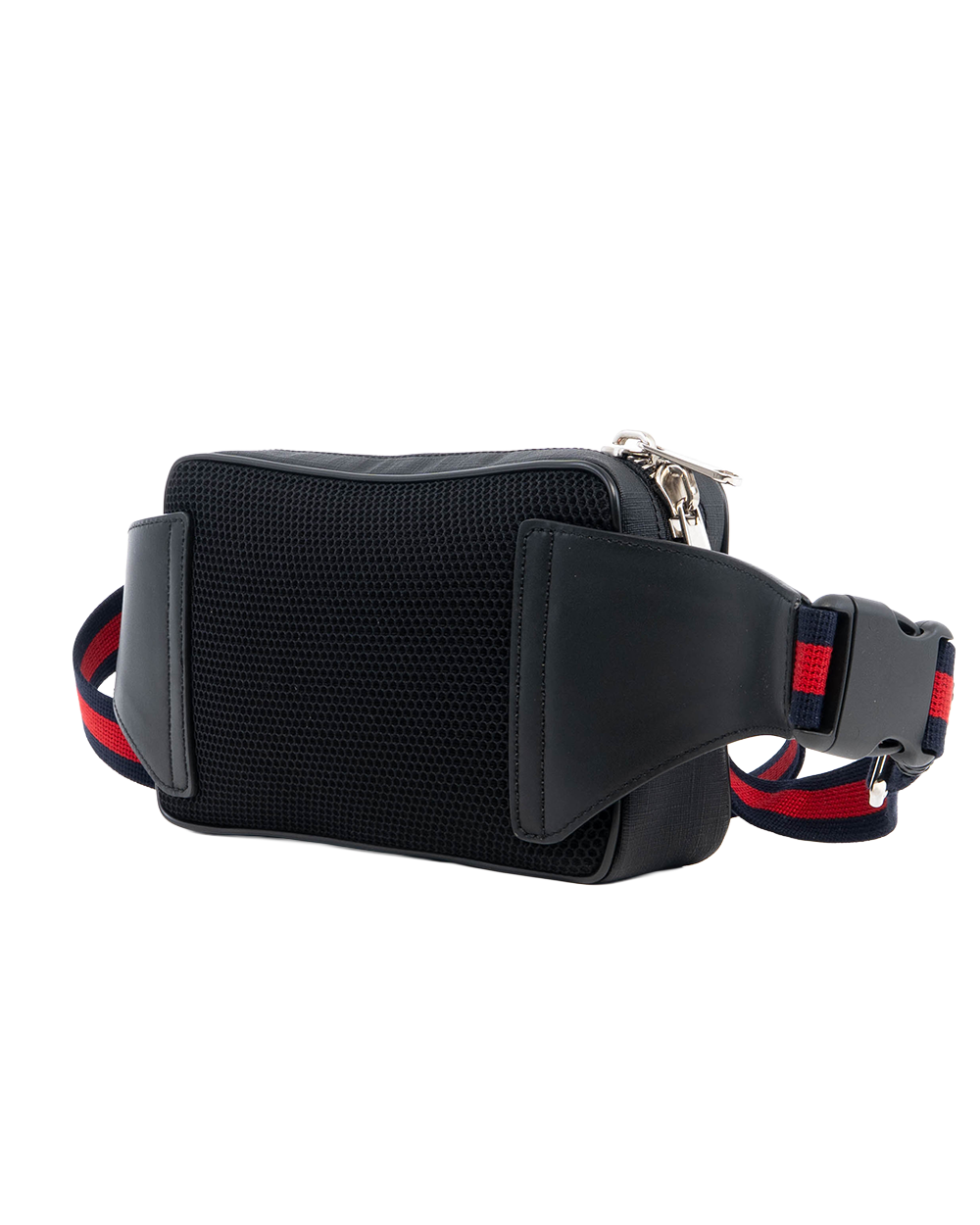 GUCCI BELT BAG CAMERA BLACK GG SUPREME MONOGRAM SHW 474293 520981 00861
