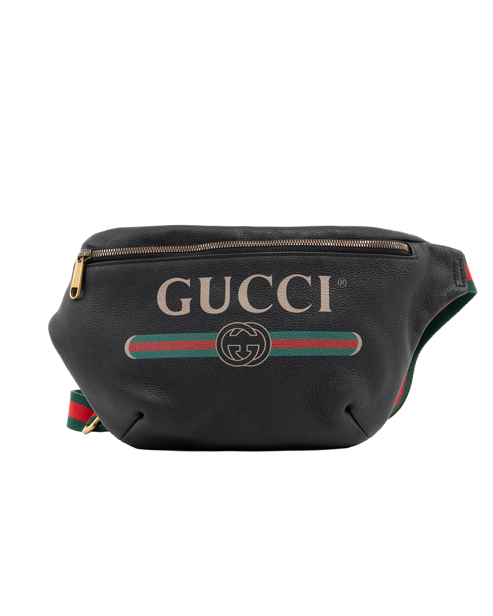 GUCCI BELT BAG COCO CAPITAN LARGE BLACK CALF GHW 530412 525040 00193
