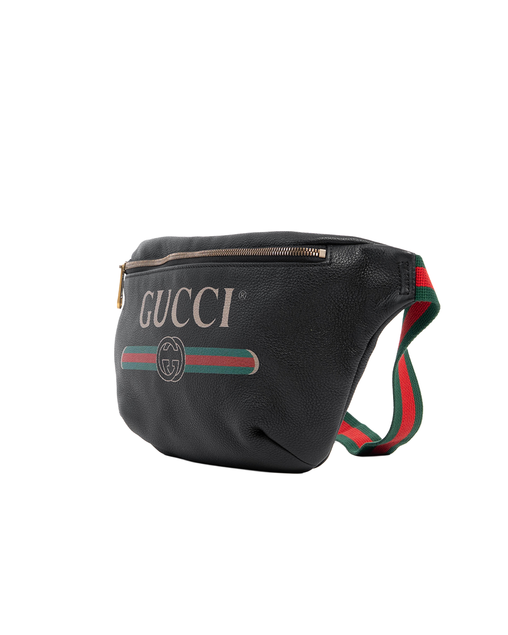 GUCCI BELT BAG COCO CAPITAN LARGE BLACK CALF GHW 530412 525040 00194