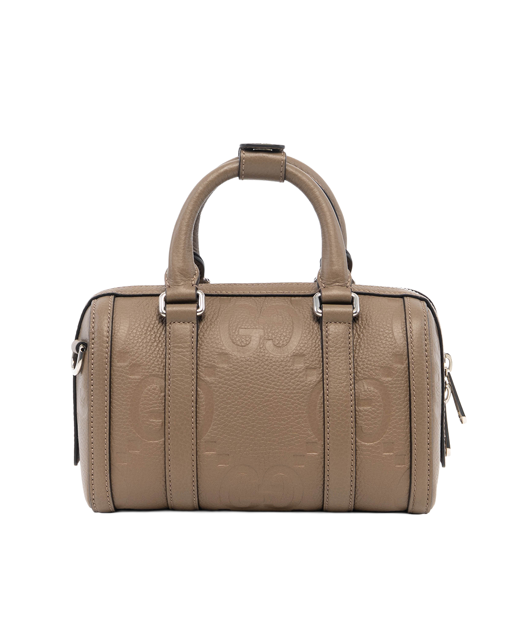 GUCCI BOSTON BROWN EMBOSSED CALF SHW 725292 498045 57276