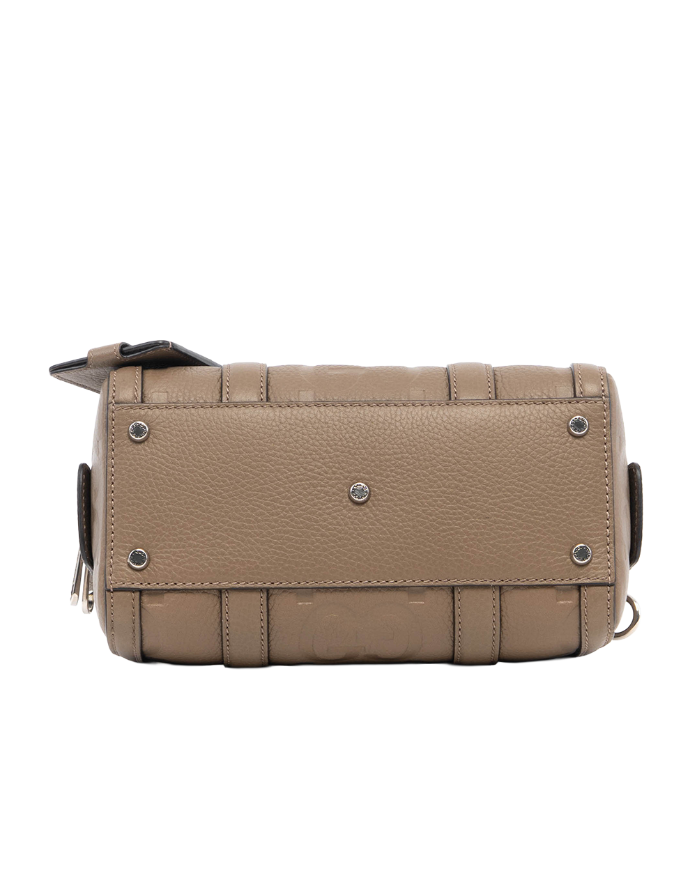 GUCCI BOSTON BROWN EMBOSSED CALF SHW 725292 498045 57277