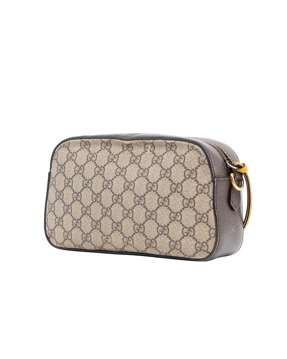 GUCCI CAMERA TIGER BROWN GG MONOGRAM CANVAS GHW 4101
