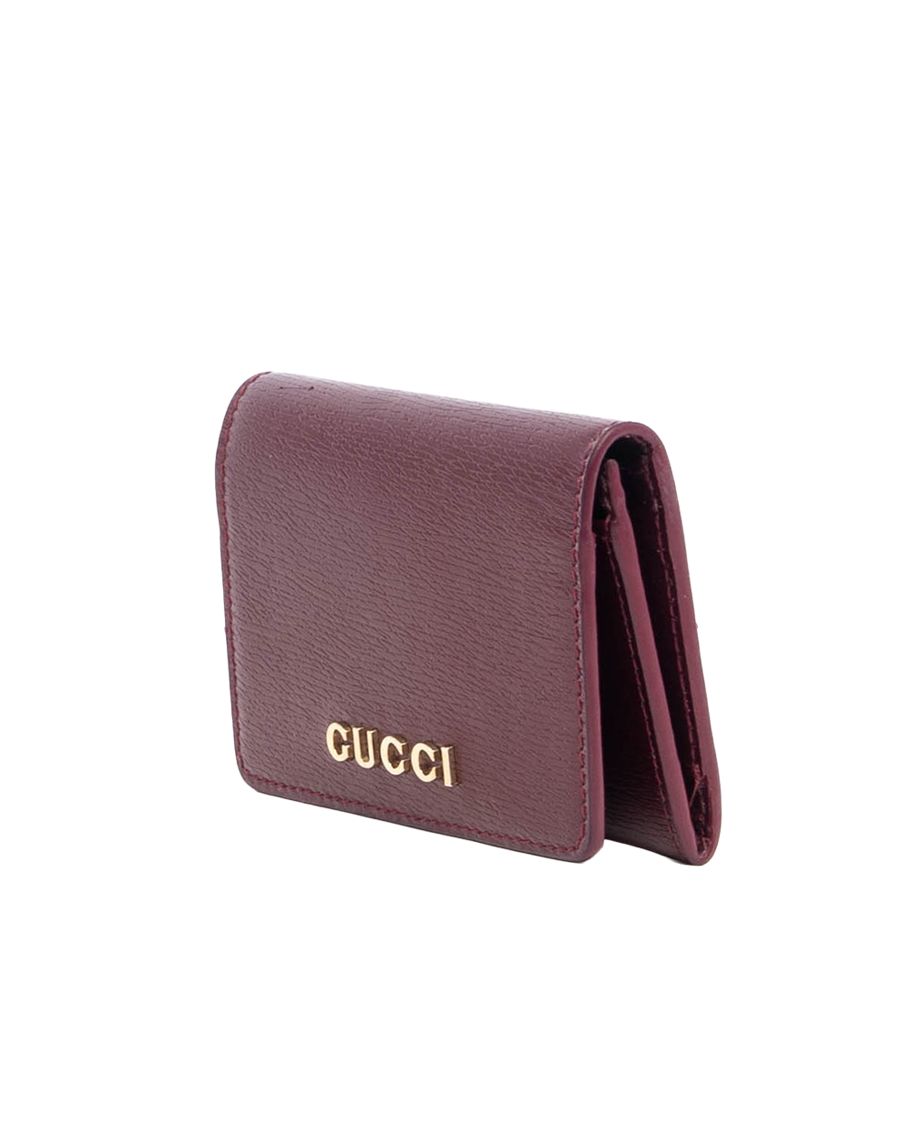 GUCCI CARD HOLDER SHORT RED CANVAS GHW 790101 2184 01552