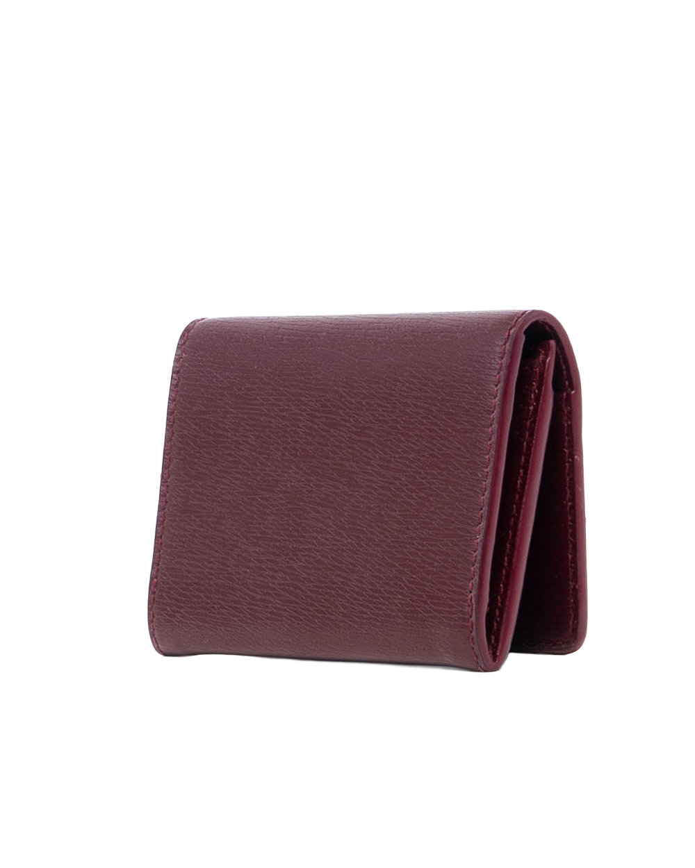 GUCCI CARD HOLDER SHORT RED CANVAS GHW 790101 2184 01553