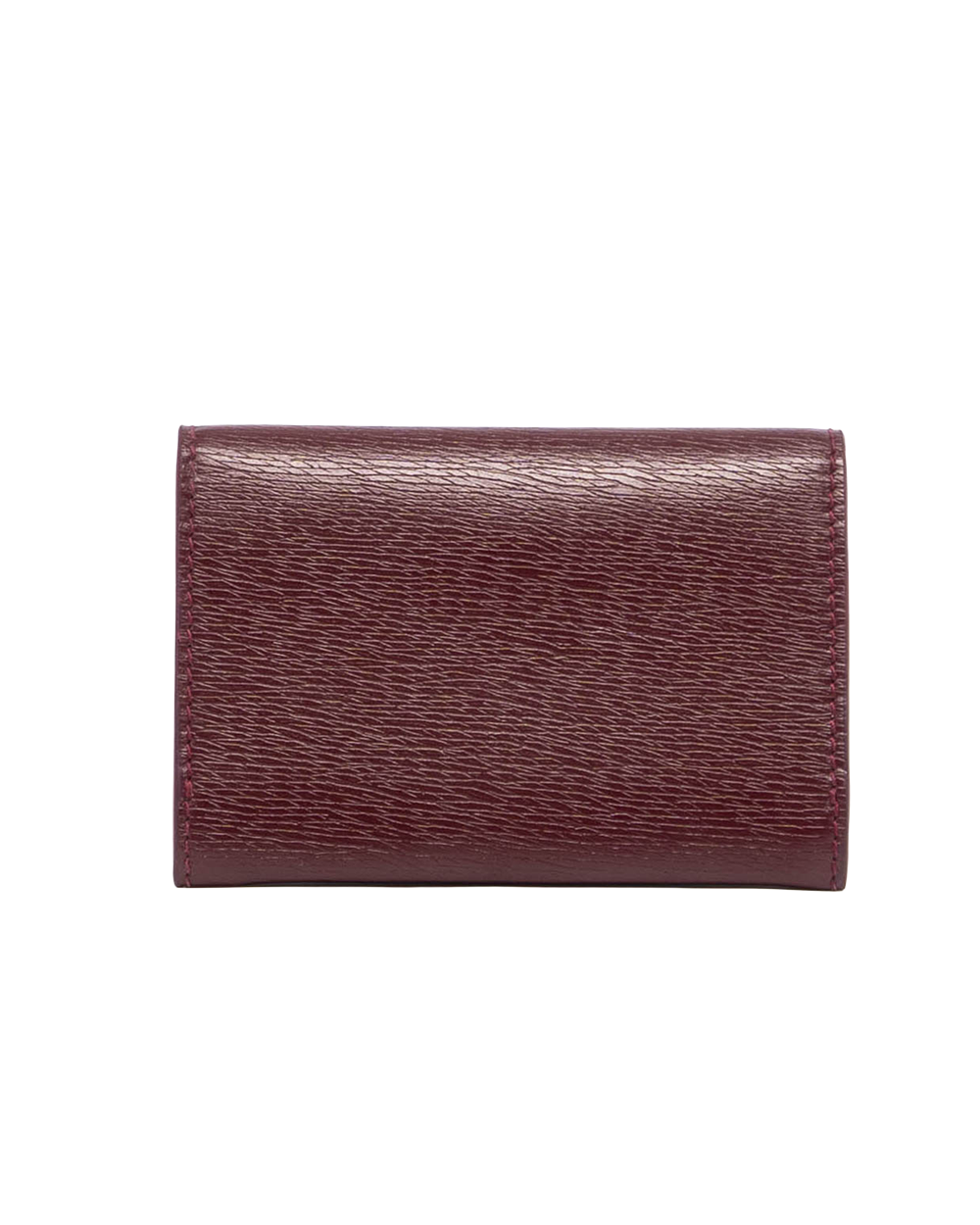 GUCCI CARD HOLDER SHORT RED CANVAS GHW 790101 2184 01554